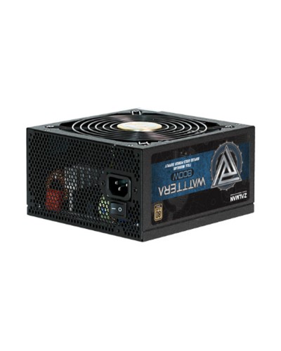 კვების ბლოკი - Zalman WATTTERA ZM800-EBTII / 800W / 80 PLUS Gold / ATX 12V 2.31 / სრულად მოდულარული / 135mm
