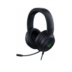 ყურსასმენი - Razer Kraken V3 X / სადენიანი / 7.1 / USB-A / RGB / 1.8 მ / შავი