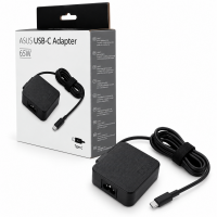 ნოუთბუქის ორიგინალი დამტენი - ASUS AC65-00 / 65W / USB Type-C / A23-065N1A / შავი