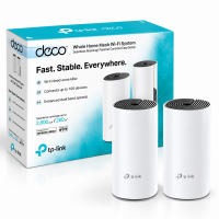 Wi-Fi Mesh სისტემა - TP-Link Deco M4 / AC1200 / 2-ცალიანი / სახლის სრული Wi-Fi დაფარვა