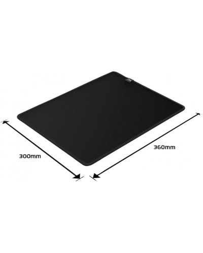 მაუს პადი - HyperX Pulsefire Mat HMPM1-M / M / 360 x 300 x 3 მმ / შავი