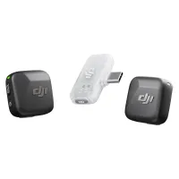 უსადენო მიკროფონი ტელეფონისთვის - DJI Mic Mini (2 TX + 1 Mobile RX)