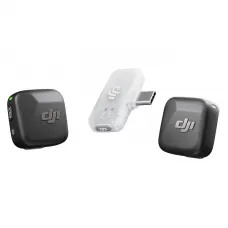 უსადენო მიკროფონი ტელეფონისთვის - DJI Mic Mini (2 TX + 1 Mobile RX)