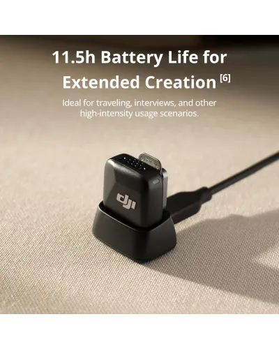 უსადენო მიკროფონი ტელეფონისთვის - DJI Mic Mini (2 TX + 1 Mobile RX)