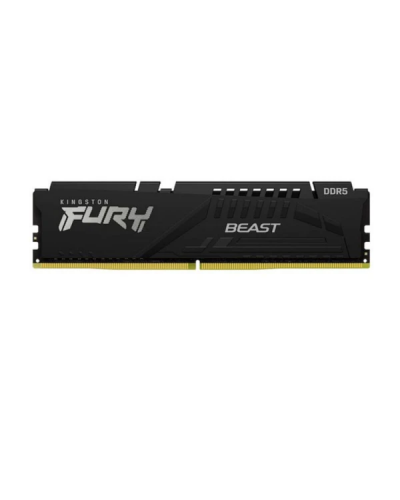ოპერატიული მეხსიერება – Kingston FURY Beast 16GB / DDR5 / 6000MHz / CL40 / შავი