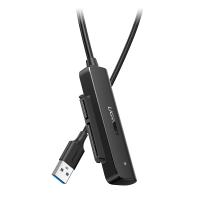 USB-A to SATA III ადაპტერი - UGREEN CM321 (70609) / USB 3.0 / 5Gbps / 2.5" SATA SSD/HDD / 50 სმ / შავი