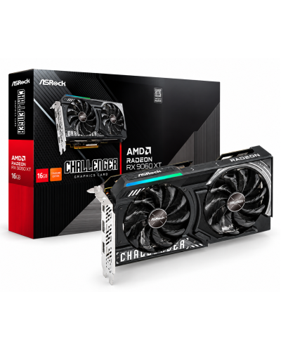 ვიდეობარათი - ASRock Radeon RX 9060 XT Challenger 16GB / 128-Bit / GDDR6