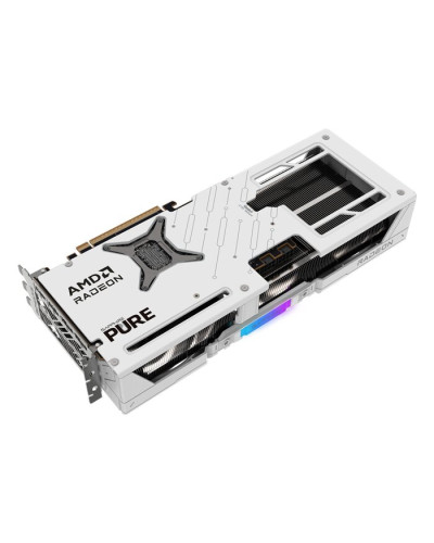 ვიდეობარათი - SAPPHIRE PURE Radeon RX 9070 16GB / 256-Bit / GDDR6 / თეთრი