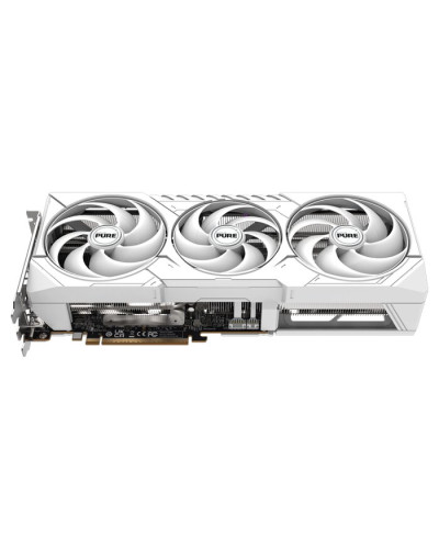 ვიდეობარათი - SAPPHIRE PURE Radeon RX 9070 16GB / 256-Bit / GDDR6 / თეთრი