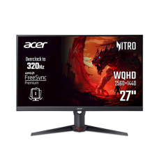 მონიტორი - Acer Nitro XV270UF3bmiiprx / 27" / IPS / WQHD / 320Hz / 0.5ms / შავი
