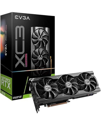 ვიდეობარათი - EVGA GeForce RTX 3070 XC3 ULTRA GAMING / 8GB / 256-Bit / GDDR6 / მეორადი