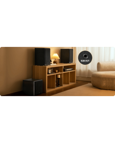 დინამიკი - Edifier R2750DB MKII / 2.0 / 144W RMS / Bluetooth 6.0 / HDMI eARC / შავი