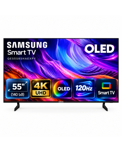 ტელევიზორი - Samsung - Smart TV - QE55S85HAEXPY - 55" (140 სმ) / 4K UHD / OLED / 120Hz