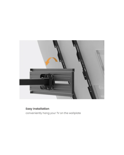 ტელევიზორის საკიდი - Vertex VX-TV-FM3780 / 37"–80" / Full Motion