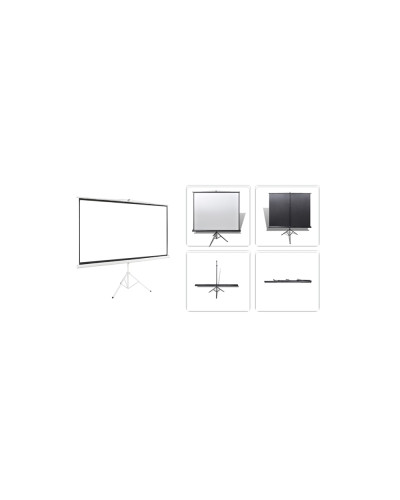 პროექტორის ეკრანი - ALLScreen CTP-8080B / Tripod / 200x200cm / 110"