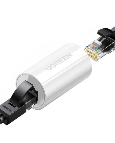 RJ45 ქსელის გამაგრძელებელი ადაპტერი - UGREEN NW116 (20391) / 8P8C Female / Anti-Thunder