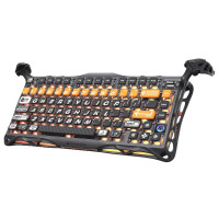 კლავიატურა - GravaStar Mercury K1 Pro / მექანიკური / უსადენო + სადენიანი / RGB / Kailh Speedy Mint Switch / 75%