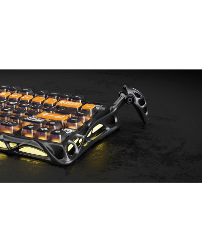 კლავიატურა - GravaStar Mercury K1 Pro / მექანიკური / უსადენო + სადენიანი / RGB / Kailh Speedy Mint Switch / 75%