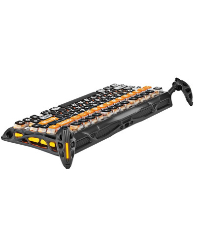 კლავიატურა - GravaStar Mercury K1 Pro / მექანიკური / უსადენო + სადენიანი / RGB / Kailh Speedy Mint Switch / 75%