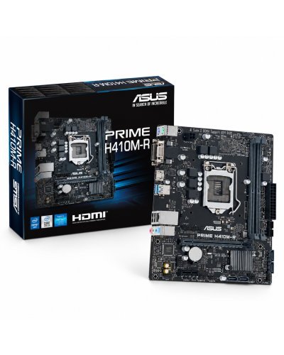 დედადაფა - ASUS PRIME H410M-R / Intel H410 / LGA 1200 / micro-ATX