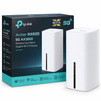 5G Wi-Fi როუტერი - TP-Link Archer NX600 / AX3600 / Wi-Fi 6 / 5G და 4G LTE / 2.5 Gbps