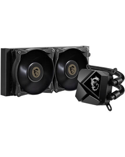წყლის გაგრილება - MSI MAG CORELIQUID P240 / 240mm / შავი