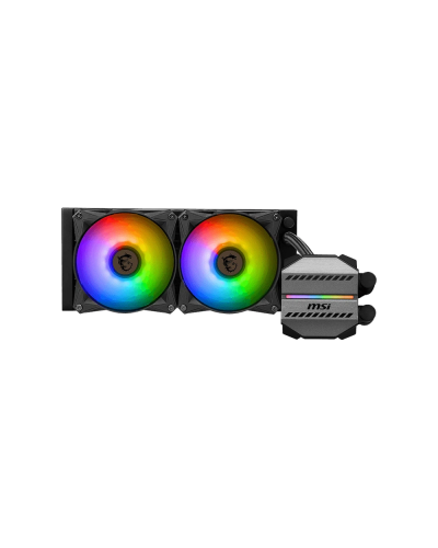 წყლის გაგრილება - MSI MAG CORELIQUID M240 / შავი / A-RGB