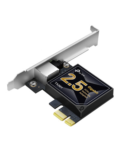 PCIe ქსელის ადაპტერი - TP-Link TX201 / 2.5 Gigabit Ethernet / 2.5Gbps / RJ45