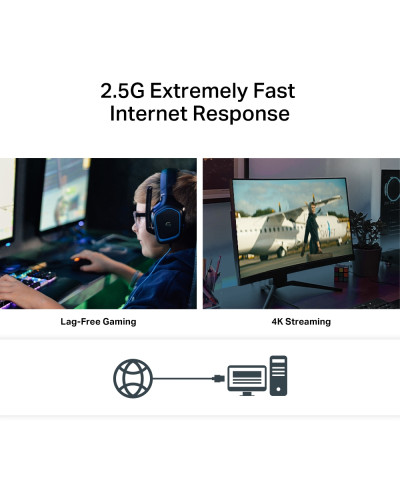 PCIe ქსელის ადაპტერი - TP-Link TX201 / 2.5 Gigabit Ethernet / 2.5Gbps / RJ45