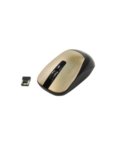 მაუსი - Genius NX-7015 Gold / უსადენო / 1600 DPI / ოპტიკური / ოქროსფერი