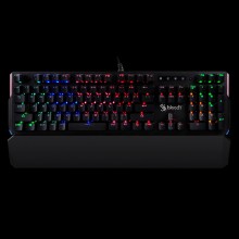 მექანიკური კლავიატურა A4Tech Bloody B885N, Full LK Gaming Keyboard/USB (US+RUSSIAN) - LK Blue