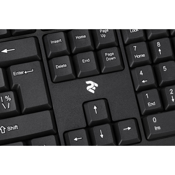 2E Keyboard KS108 USB Black
