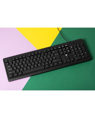 2E Keyboard KS108 USB Black