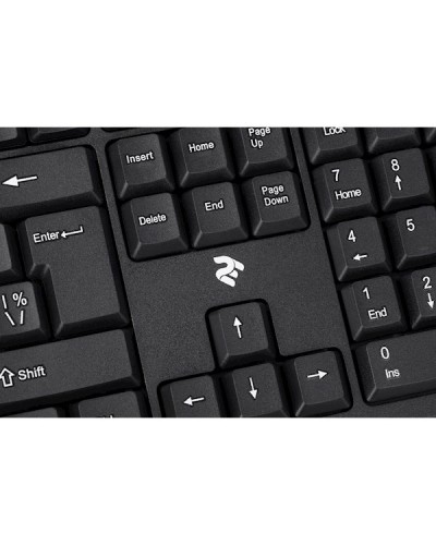 კლავიატურა + მაუსი 2E MK401 Combo USB Black