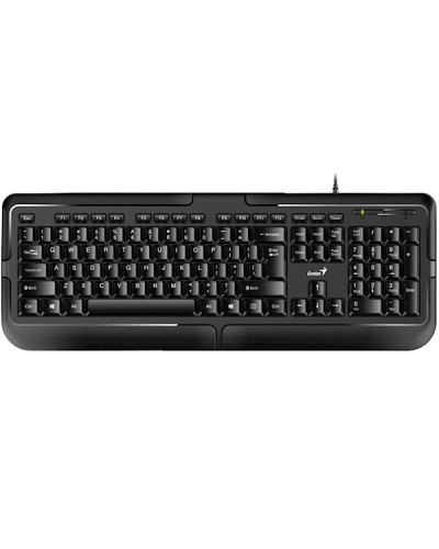 კლავიატურა Genius KB-118 Wired USB ENG/RUS Black