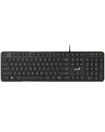 კლავიატურა Genius SlimStar M200, Genius Keyboard, USB, Black