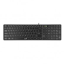 კლავიატურა SlimStar 126 Genius Slim Keyboard RU USB Black