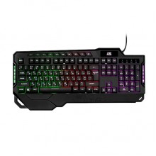 კლავიატურა 2E 2E-KG340UBK KG330 LED, USB, Wired Gaming Keyboard, Black