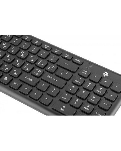 კლავიატურა 2E KS230WB, USB, Wireless Keyboard, Black