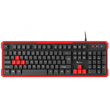 კლავიატურა Genesis Gaming Keyboard Rhod 110 US Layout wired Windows 10, Android 2.2 O.S, Windows 8, Linux, Windows 7, Vista, XP Red, Black
