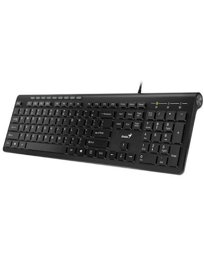 კლავიატურა Genius SlimStar 230II, Wired, USB, Keyboard, Black