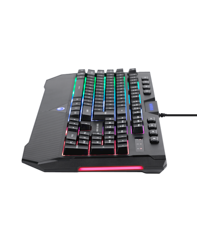 კლავიატურა Marvo K656 Wired Gaming Keyboard Membrane Black