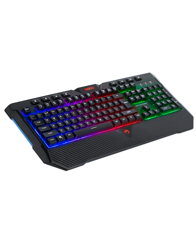 კლავიატურა Marvo K656 Wired Gaming Keyboard Membrane Black