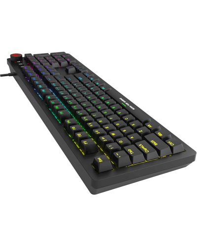 მექანიკური კლავიატურა Marvo KG917, Wired, RGB, Gaming Keyboard, Black