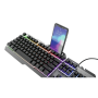 კლავიატურა Trust 23796 GXT 853 ESCA Metal Rainbow LED Gaming Keyboard Wired USB-A Black