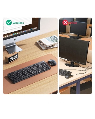 კლავიატურა UGREEN KU004 (90250), Wireless, USB, Keyboard, Black