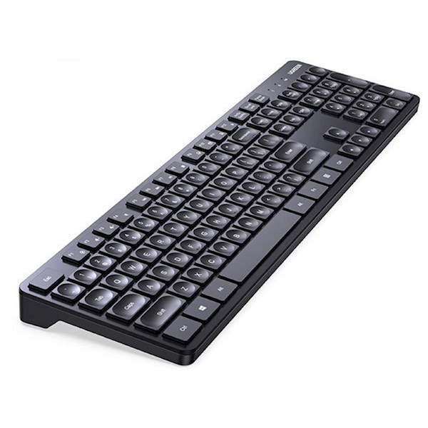 კლავიატურა UGREEN KU004 (90250), Wireless, USB, Keyboard, Black