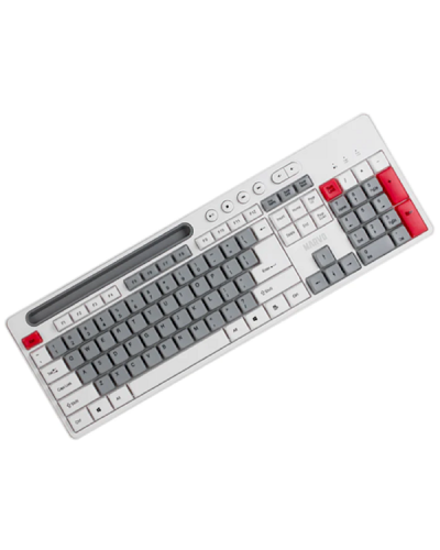 კლავიატურა + მაუსი Marvo WS009, Wireless, USB, Keyboard And Mouse, White/Gray