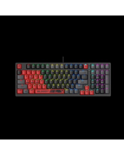 მექანიკური კლავიატურა Bloody S98 Hot-swappable RGB Mechanical Gaming Keyboard USB (Sports Red) 