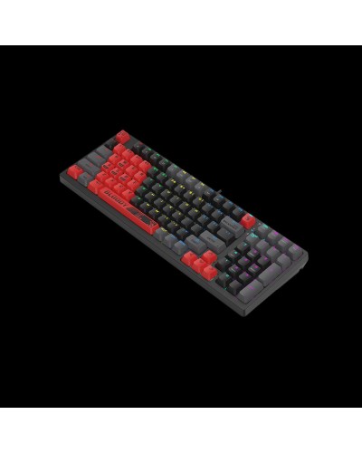 მექანიკური კლავიატურა Bloody S98 Hot-swappable RGB Mechanical Gaming Keyboard USB (Sports Red) 